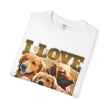 I LOVE DUMB BLONDES – PERSONALIZED PET PHOTO T-SHIRT