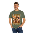 I LOVE DUMB BLONDES – PERSONALIZED PET PHOTO T-SHIRT