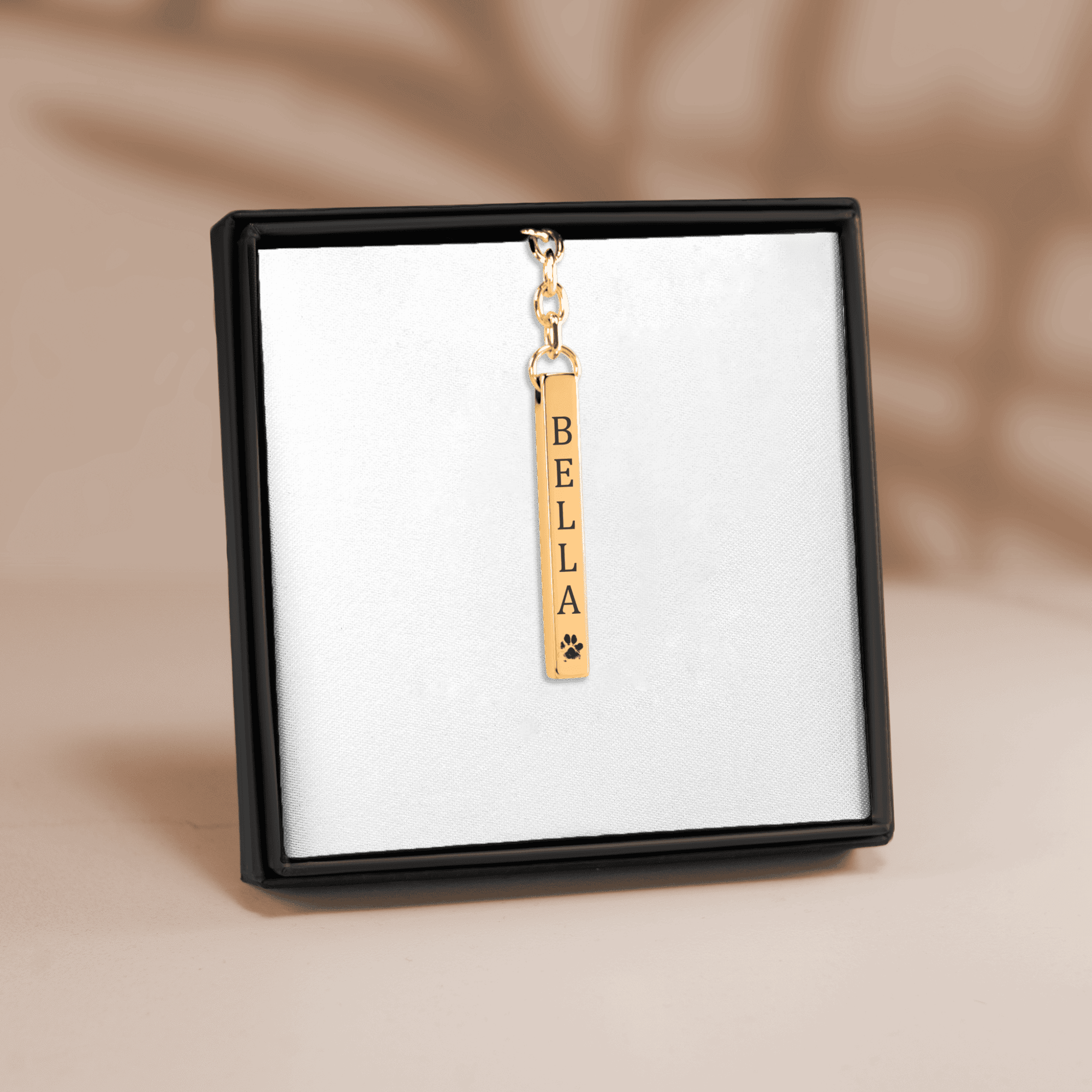 PERSONALIZED PET NAME KEYCHAIN