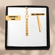 PERSONALIZED PET NAME KEYCHAIN