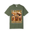 I LOVE DUMB BLONDES – PERSONALIZED PET PHOTO T-SHIRT