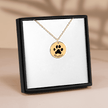 PERSONALIZED PAW PRINT NECKLACE