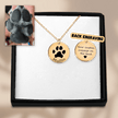 PERSONALIZED PAW PRINT NECKLACE