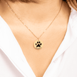 PERSONALIZED PAW PRINT NECKLACE