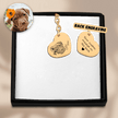 PERSONALIZED PET PROTRAIT HEART KEYCHAIN
