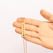 PERSONALIZED PET'S NAME & PET'S PRINT NECKLACE